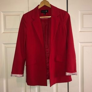 Ruby Red Blazer ✨♥️